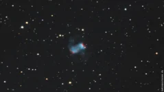 Планетарная туманность M 76 от 25 августа 2018